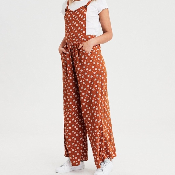 american eagle orange jumpsuit